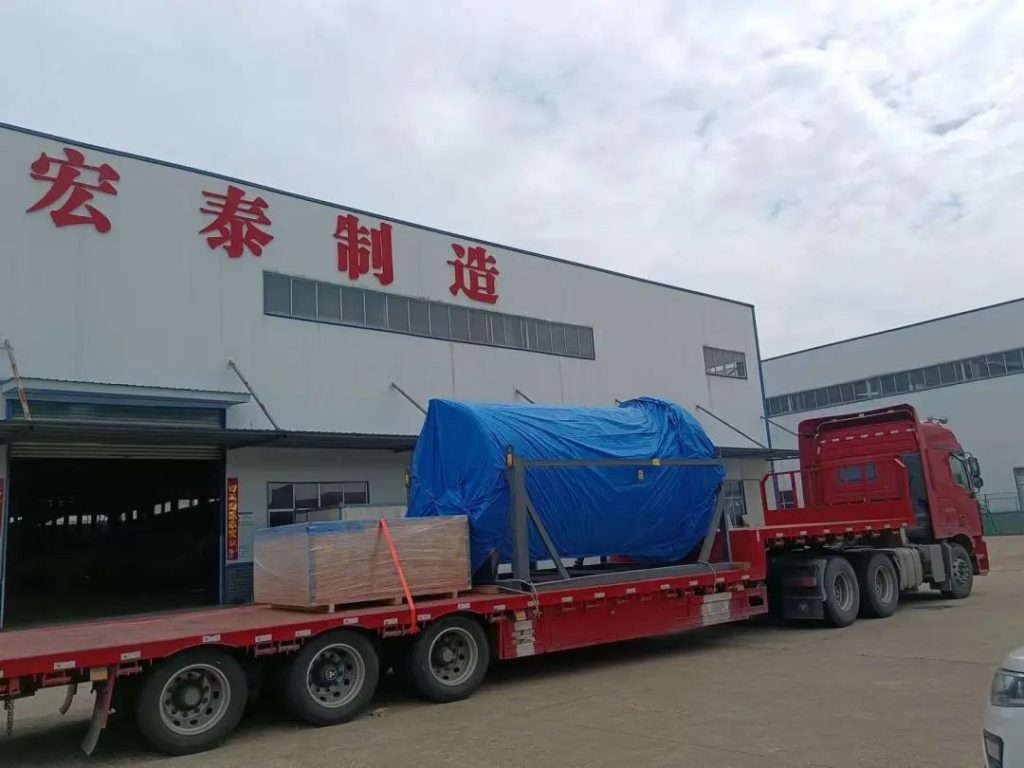 湖南宏泰承接的加拿大公司2臺套二氧化碳爐外減排高壓反應(yīng)器催化劑籃設(shè)備順利交付